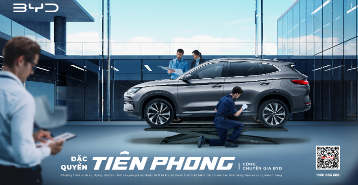 BYD triển khai chương trình: Đặc quyền tiên phong cùng chuyên gia